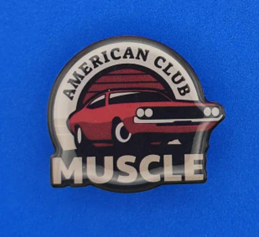 American Club Muscle Lapel Pin