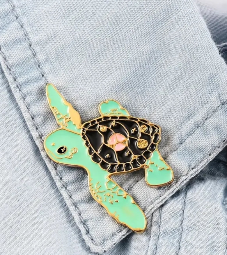 Animal - Celestial Turtle - Enamel Pin